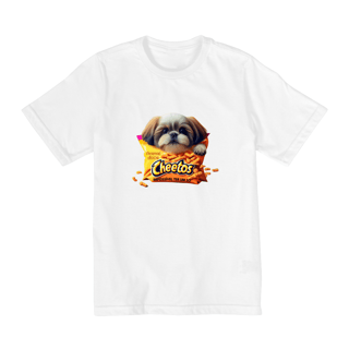 Nome do produto CAMISETA QUALITY INFANTIL, DOG CHEETOS IMPOSSIVEL TER SO UM - 2 HA 8 ANOS