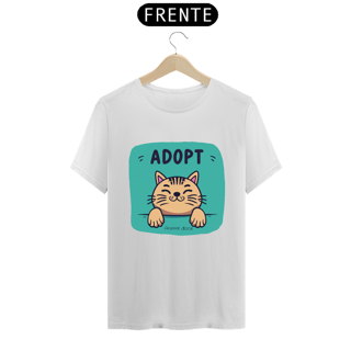 Nome do produto CAMISETA T-SHIRT PRIME, ADOPT CAT