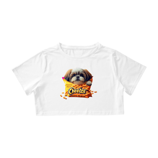 Nome do produto CAMISA CROPPED, CHEETOS IMPOSSIVEL TER UM SO 