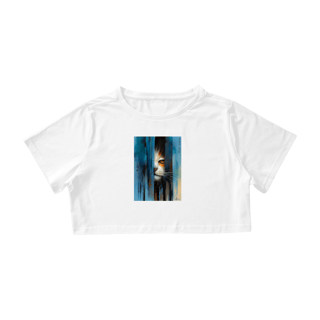 Nome do produto CAMISA CROPPED, CAT MYSTERIOUS 