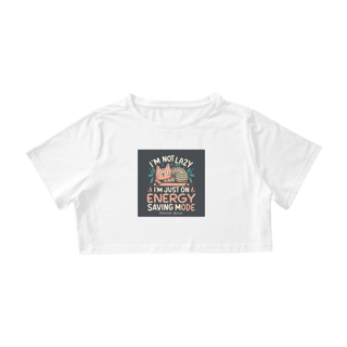 Nome do produto CAMISA CROPPED, CAT ENERGY