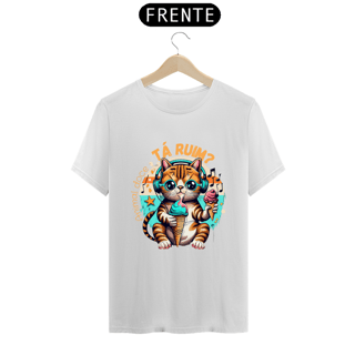 Nome do produto CAMISETA T-SHIRT PRIME CAT, TA RUIM 