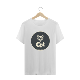 Nome do produto CAMISETA T-SHIRT PLUS SIZE, CAT LETRAS