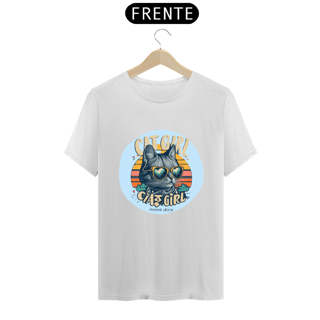 Nome do produto CAMISETA T-SHIRT PRIME, CAT GIRL