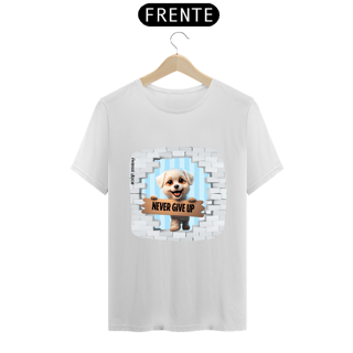 Nome do produto CAMISETA T-SHIRT PRIME  DOG, NIVER GIVE UP