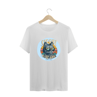 Nome do produto CAMISETA T-SHIRT PLUS SIZE, CAT GIRL