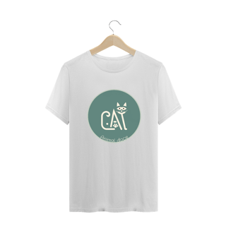 Nome do produto CAMISETA T-SHIRT PLUS SIZE, CAT LETRAS