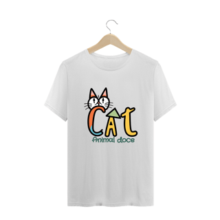 Nome do produto CAMISETA T-SHIRT PLUS SIZE, CAT LETRAS