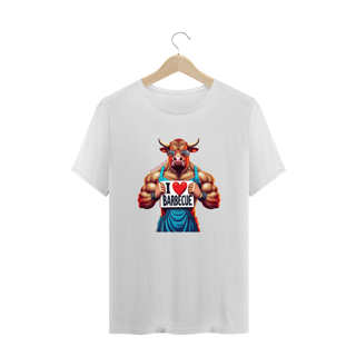 Nome do produto CAMISETA T-SHIRT PLUS SIZE TAURUS, I LOVE BERBECUE