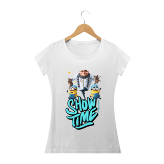 Nome do produto CAMISETA BABY LONG PRIME  CAT, MEU MALVADO FAVORITO SHOW TIME