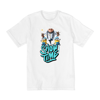 Nome do produto CAMISETA QUALITY INFANTIL, MEU MALVADO FAVORITO SHOW TIME-2 A  8 ANOS