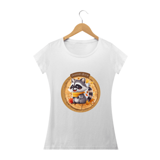 Nome do produto CAMISETA BABY LONG QUALITY, RACOON