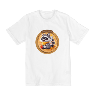 Nome do produto CAMISETA QUALITY INFANTIL, RACOON-10 A 14 ANOS