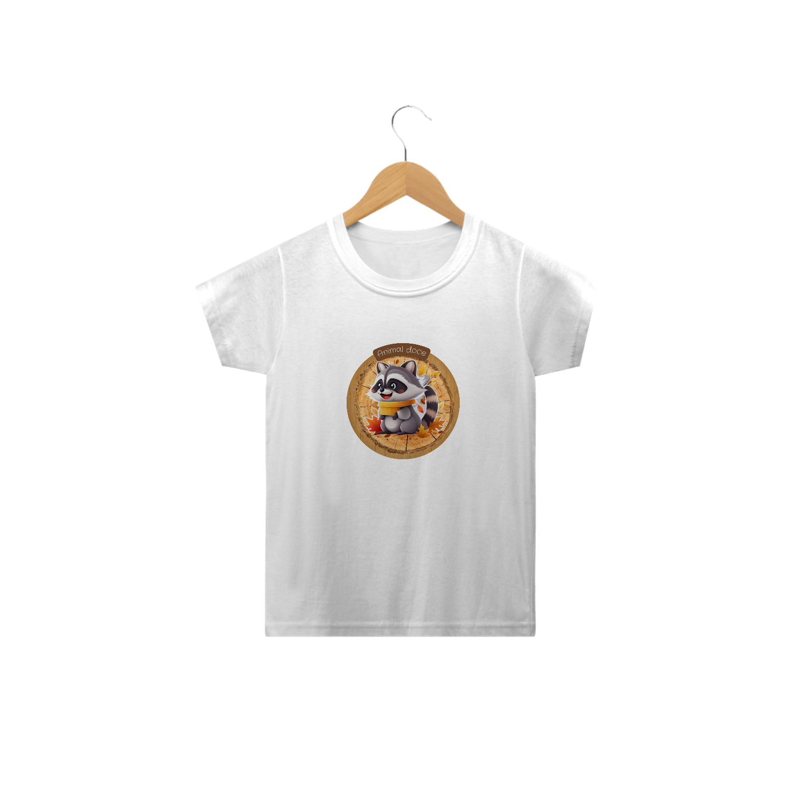 CAMISETA CLASSIC INFANTIL, RACOON - 2 A 14 ANOS