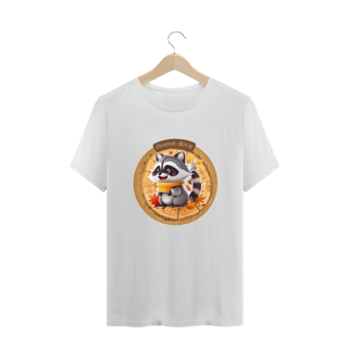 Nome do produto CAMISETA T-SHIRT PLUS SIZE, RACOON