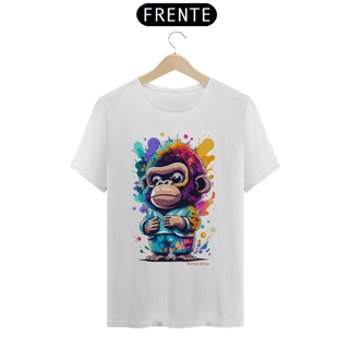 Nome do produto CAMISETA T-SHIRT ALGODÃO PIMA, KING MONKEY