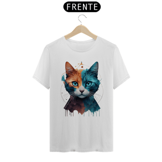 Nome do produto CAMISETA T-SHIRT QUALITY, COLORFUL CAT