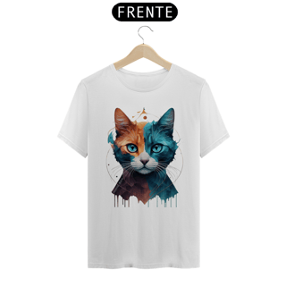 Nome do produto CAMISETA T-SHIRT CLASSIC, COLORFUL CAT 