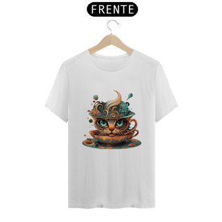 Nome do produto CAMISETA T-SHIRT PRIME, CAT IN THE CUP