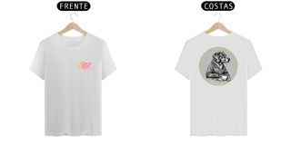 Nome do produto CAMISETA T-SHIRT PRIME F/V, DOG GOLDEN COFFEE OVAL PB