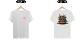 Nome do produto CAMISETA T-SHIRT PRIME F/V, CAT IN THE CUP
