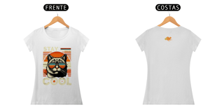 Nome do produto CAMISETA BABY LONG PRIME F/V CAT, STAY COOL