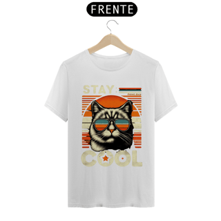Nome do produto CAMISETA T-SHIRT ALGODÃO PIMA CAT, STAY COOL