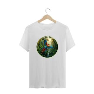 Nome do produto CAMISETA T-SHIRT PLUS SIZE, ARARA