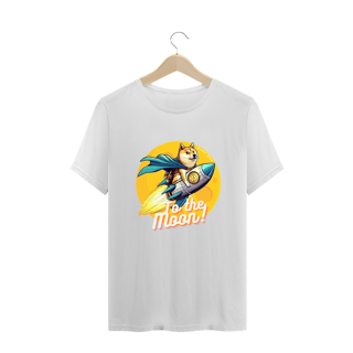 Nome do produto CAMISETA T-SHIRT PLUS SIZE, BITCOIN TO THE MOON