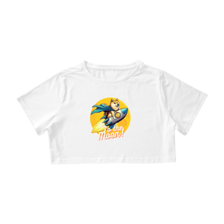 Nome do produto CAMISA CROPPED, BITCOIN TO THE MOON