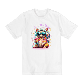 Nome do produto CAMISETA QUALITY INFANTIL CAT, ANIMAL DOCE-10 A 14 ANOS