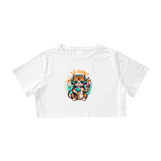 Nome do produto CAMISA CROPPED CAT, TA RUIM 