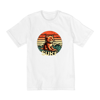 Nome do produto CAMISETA QUALITY INFANTIL, CAT SURF-10 A 14 ANOS