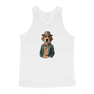 Nome do produto REGATA CLASSIC, DOG BEAGLE SHERLOCK HOLMES