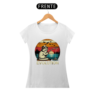 Nome do produto CAMISETA BABY LONG PRIME, CAT EVOLUTION