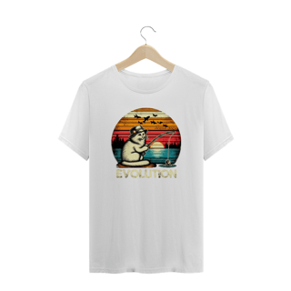 Nome do produto CAMISETA T-SHIRT PLUS SIZE, CAT EVOLUTION
