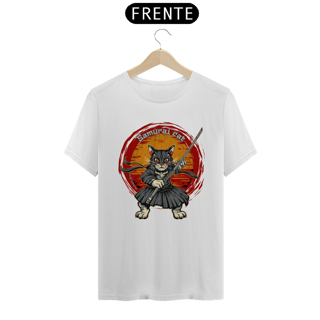Nome do produto CAMISETA T-SHIRT QUALITY, SAMURAI CAT