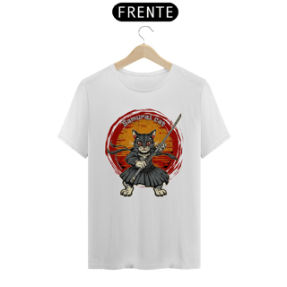 Nome do produto CAMISETA T-SHIRT CLASSIC, SAMURAI CAT