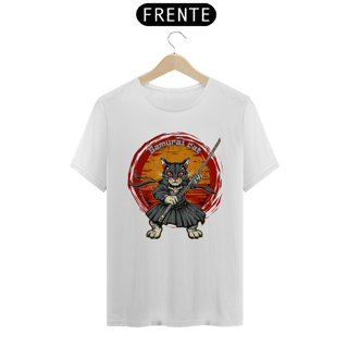 Nome do produto CAMISETA T-SHIRT PIMA, SAMURAI CAT