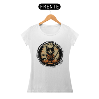 Nome do produto CAMISETA BABY LONG PRIME, SAMURAI CAT