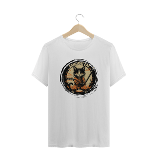 Nome do produto CAMISETA T-SHIRT PLUS SIZE, SAMURAI CAT