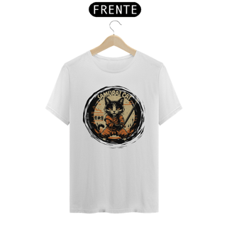 Nome do produto CAMISETA T-SHIRT QUALITY, SAMURAI CAT