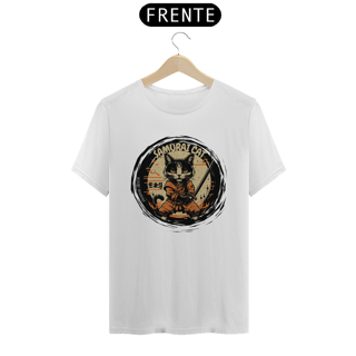 Nome do produto CAMISETA T-SHIRT PIMA, SAMURAI CAT