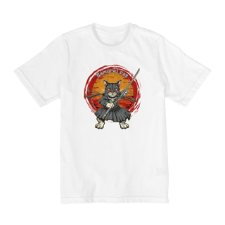 Nome do produto CAMISETA QUALITY INFANTIL, SAMURAI CAT-10 A 14 ANOS