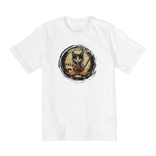 Nome do produto CAMISETA QUALITY INFANTIL, SAMURAI CAT-10 A 14 ANOS