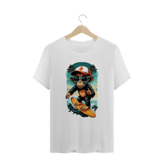 Nome do produto CAMISETA T-SHIRT PLUS SIZE, SURF MONKEY
