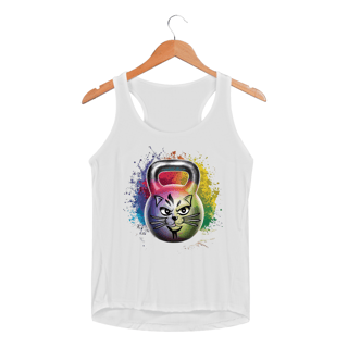 Nome do produto REGATA FEMININA SPORT DRY UV, KETTLEBELL