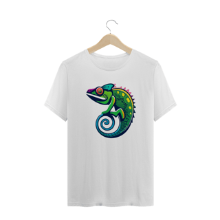 Nome do produto CAMISETA T-SHIRT PLUS SIZE, CAMELEON