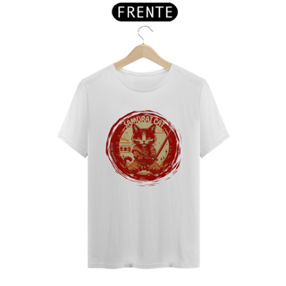 Nome do produto CAMISETA T-SHIRT CLASSIC, SAMURAI CAT
