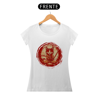 Nome do produto CAMISETA BABY LONG PRIME, SAMURAI CAT